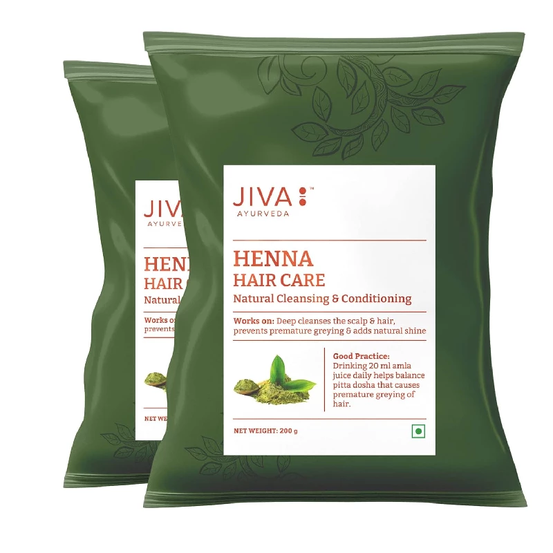 Jiva Ayurveda Henna Hair Care Powder, 400 g-1.webp